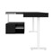 Bestar Bestar Viva 72W L-Shaped Standing Desk with Credenza in black & white 19850-18 - alternate 2